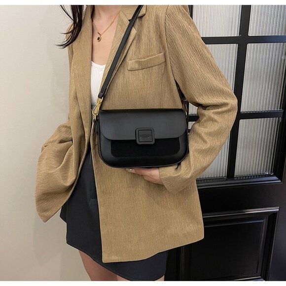 Retro Minimalist Box Crossbody Bag /Multiple colors available - Picture 9 of 15